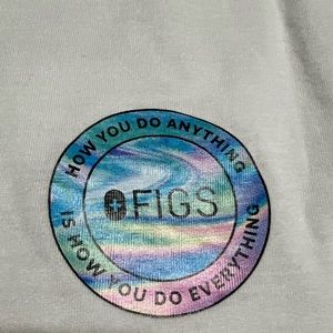 COPY - Figs Stickers underscrub tee
